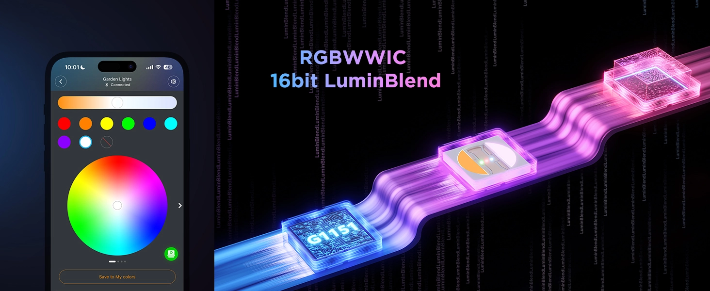 GOVEE H7086 RGBICWW GARDEN LIGHTS