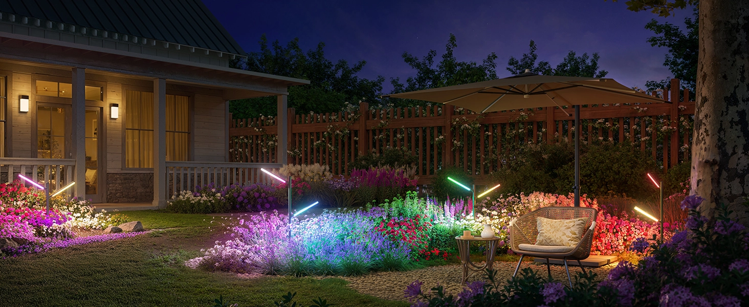 GOVEE H7086 RGBICWW GARDEN LIGHTS