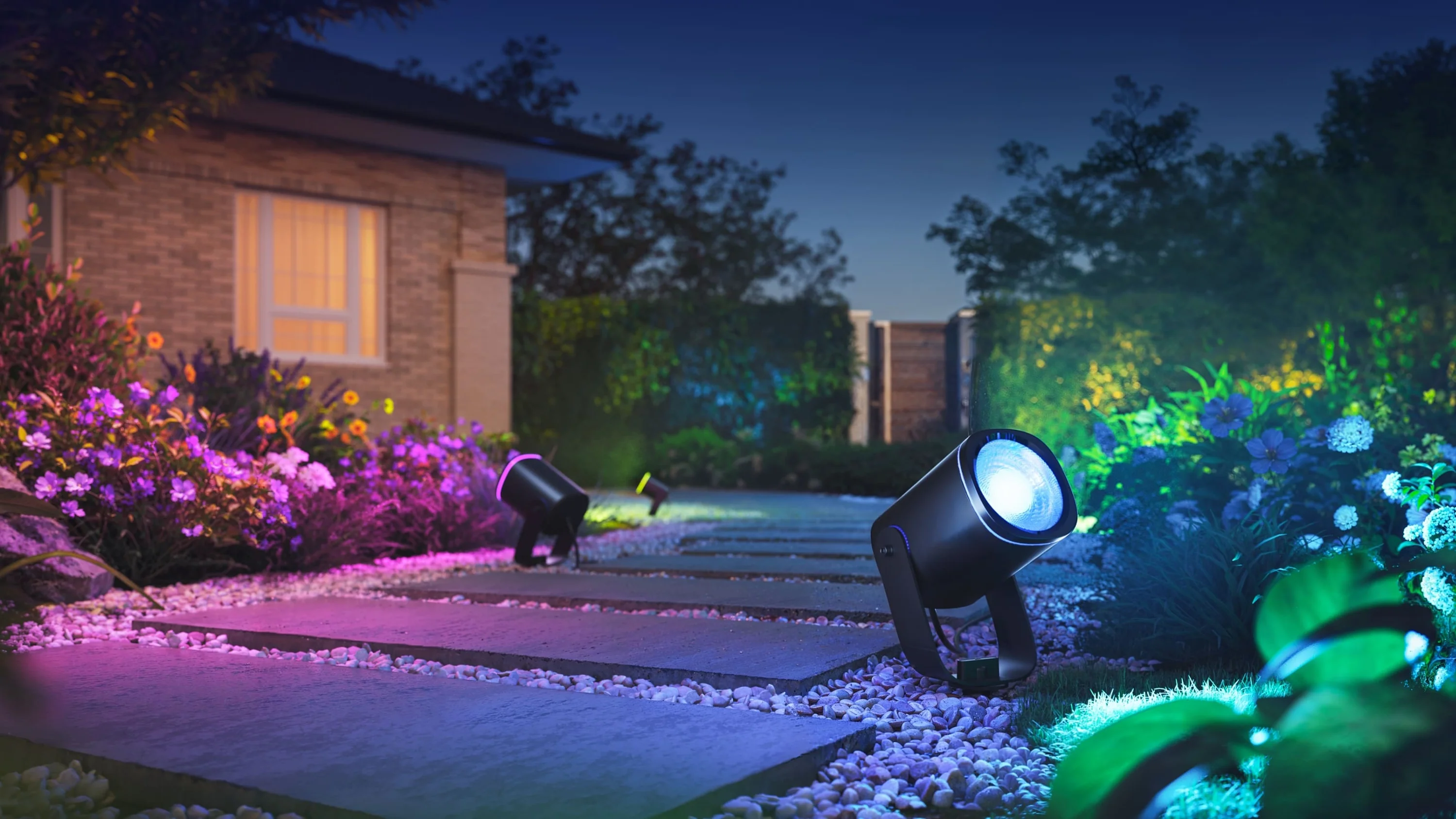 GOVEE H7093 RGBICWW OUTDOOR SPOTLIGHTS