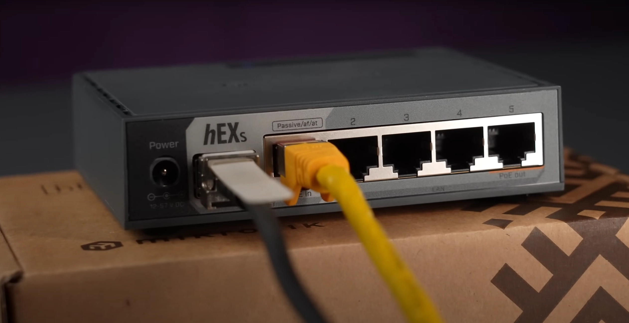 Mikrotik hEX S (2025) | Router | E60iUGS, 5x GbE RJ45, 1x SFP, PoE çıkışı, USB