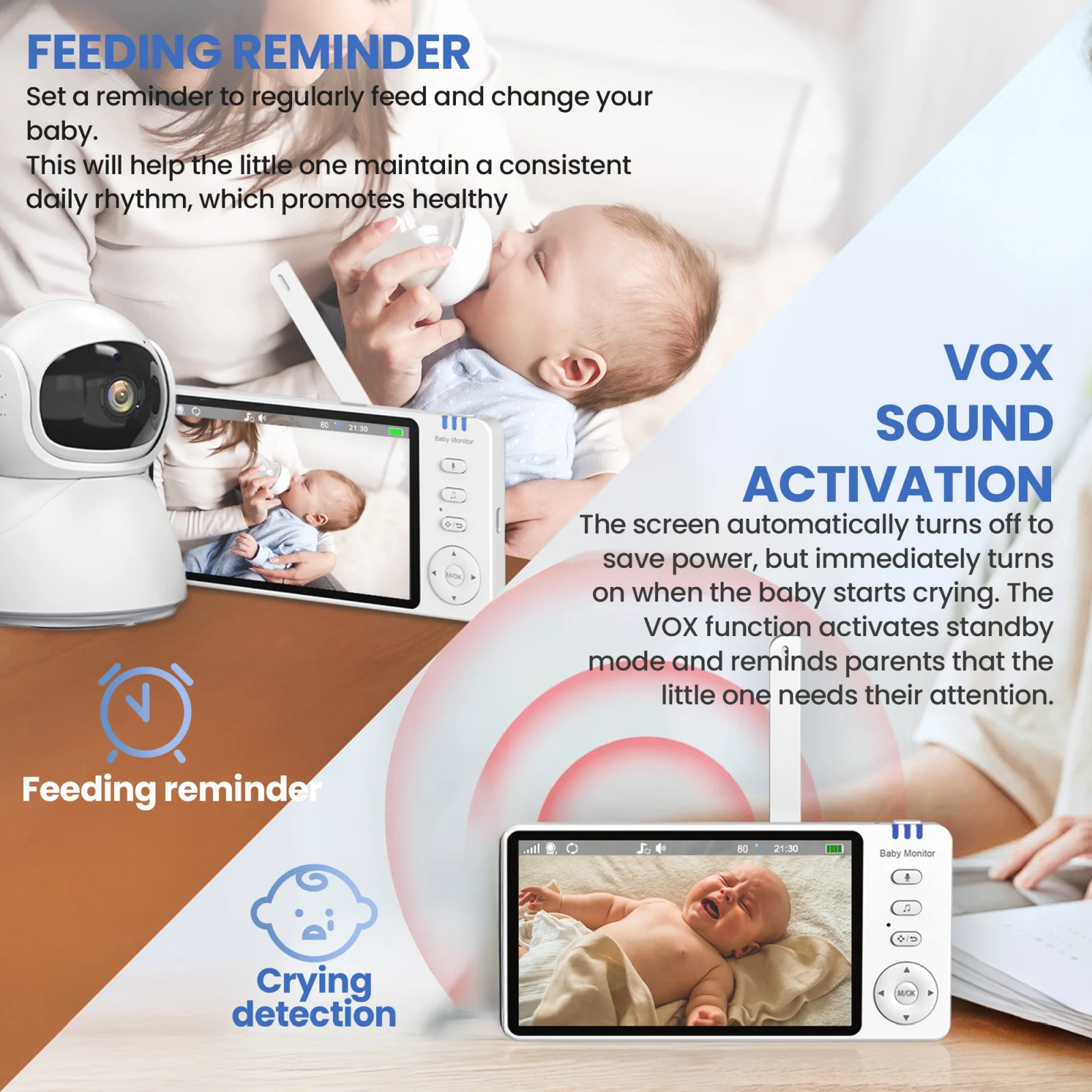 Электронная няня с экраном