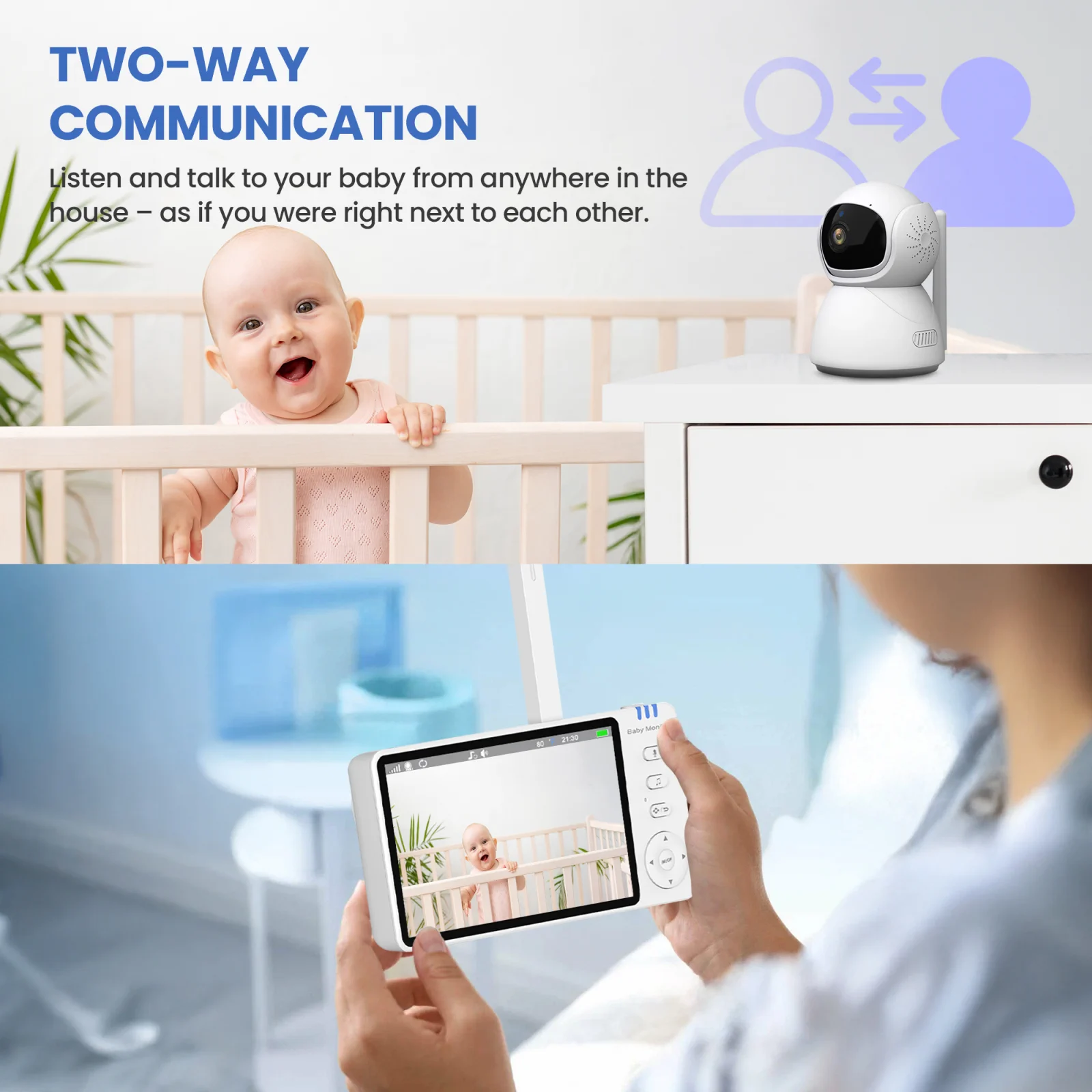 Электронная няня с экраном