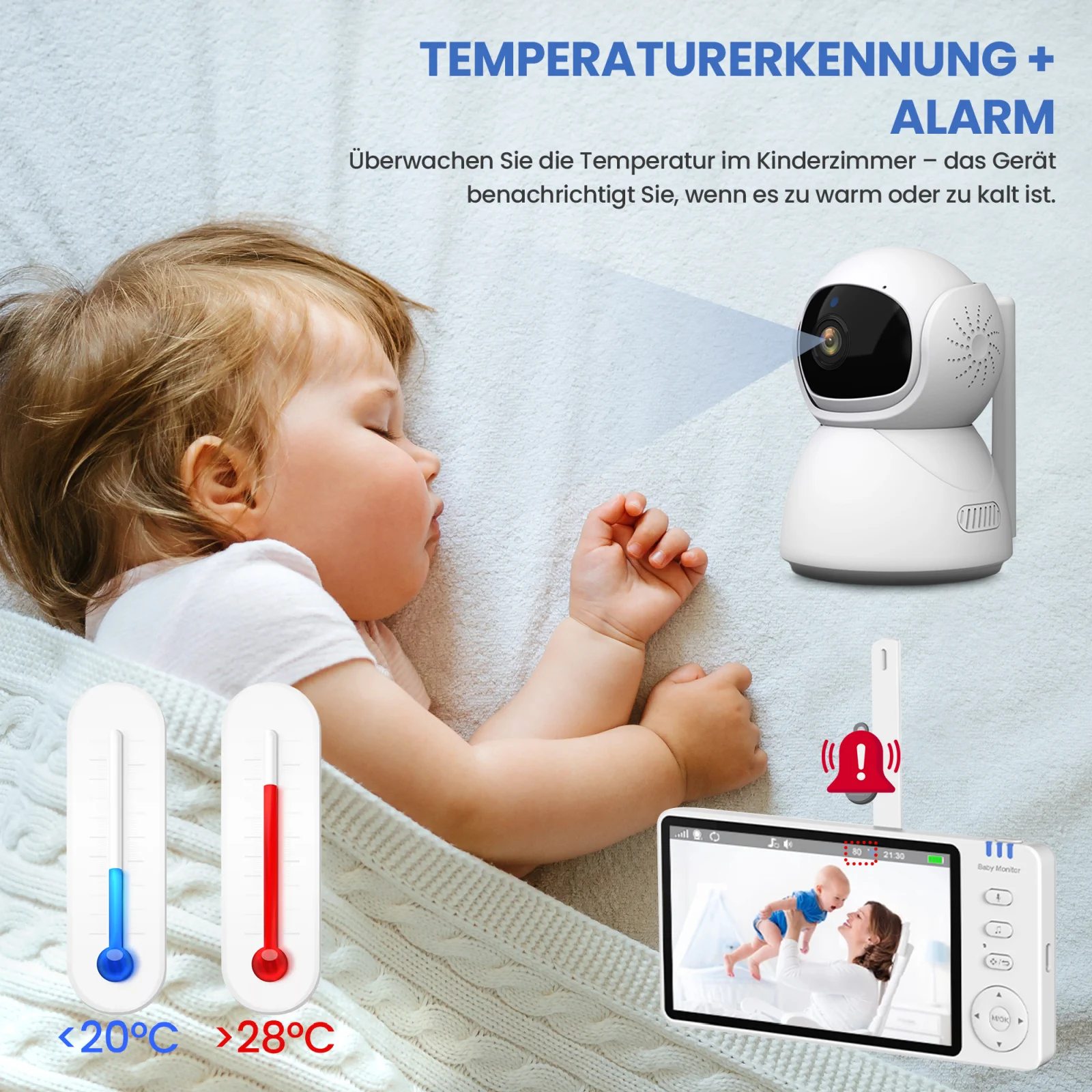 Erkennung der Temperatur 