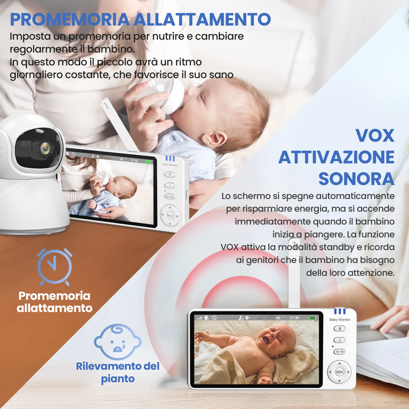 Tata elettronica con schermo