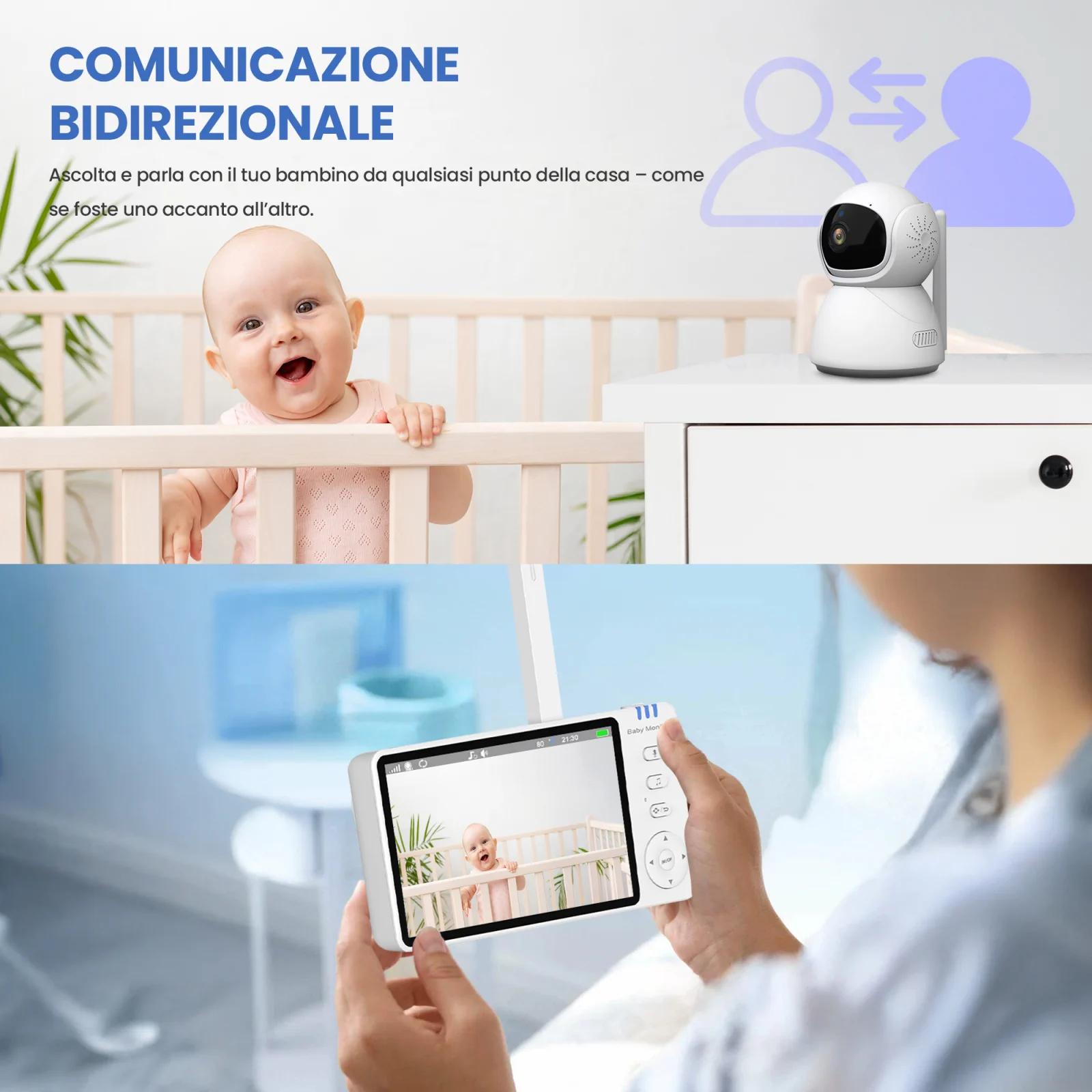 Tata elettronica con schermo