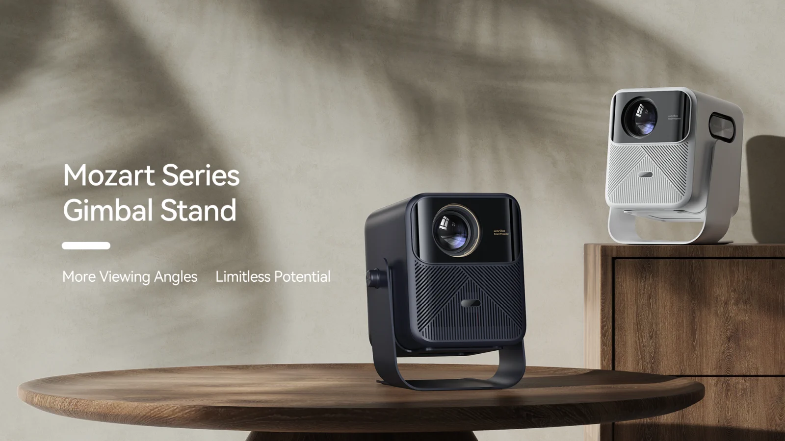 Wanbo Mozart Series Soporte con cardán Azul | Soporte para proyector | WBBA04