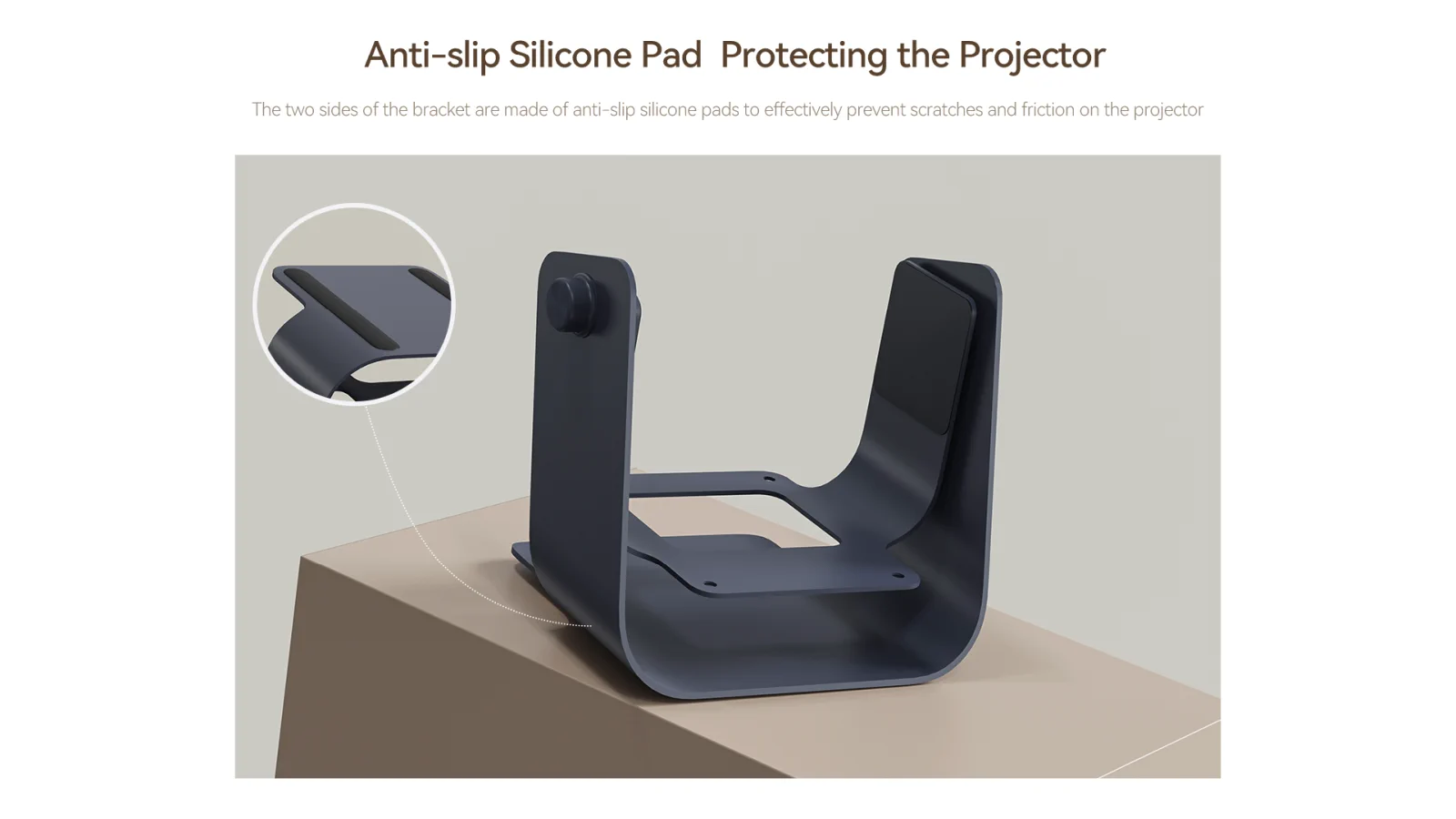 Wanbo Mozart Series Soporte con cardán Azul | Soporte para proyector | WBBA04