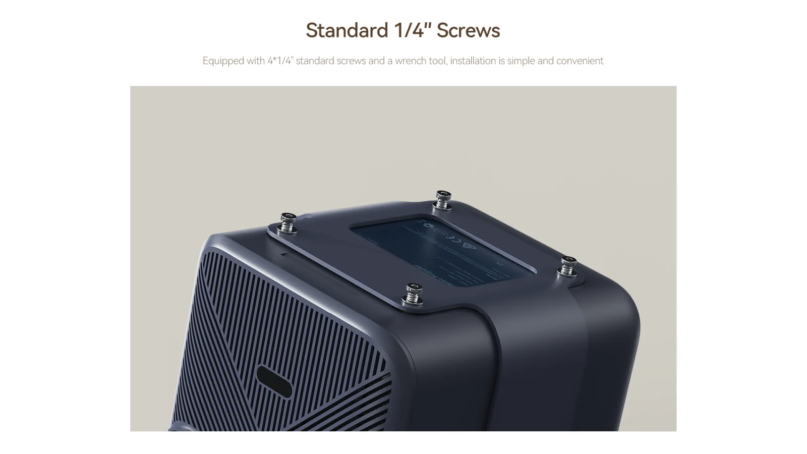 Wanbo Mozart Series Soporte con cardán Azul | Soporte para proyector | WBBA04