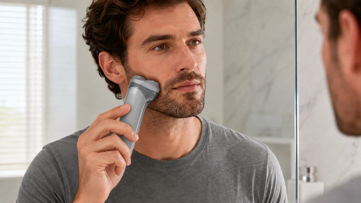 Ricarica del rasoio DIXIX Rotary Shaver DSX5120 tramite cavo USB