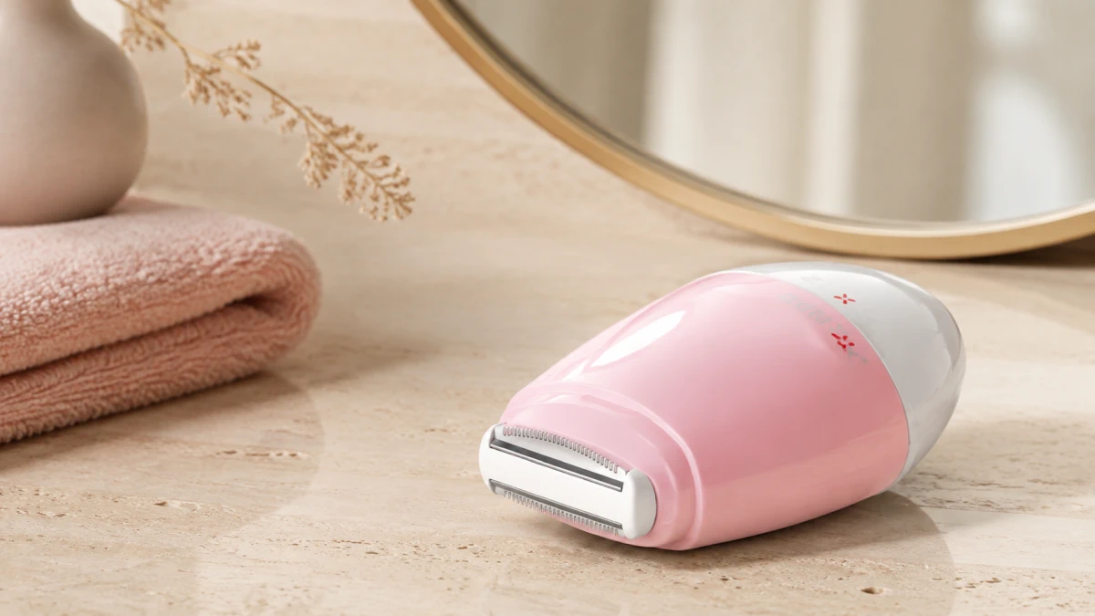 Ergonomisches Gehäuse des Damen-Trimmers DIXIX DLT1100