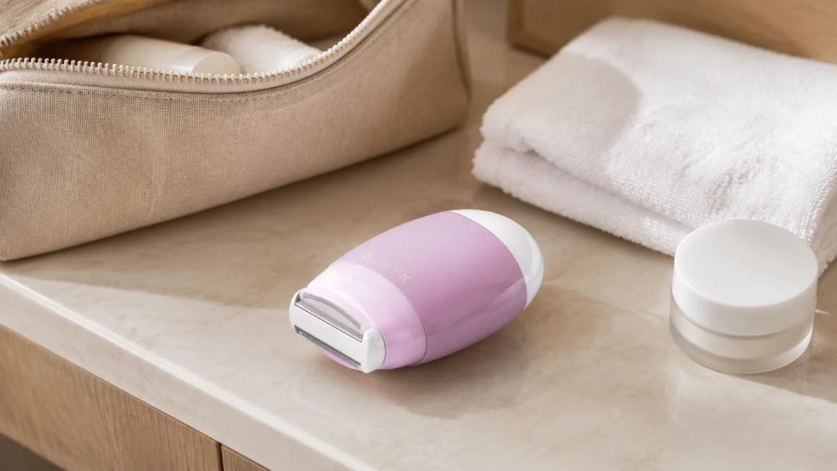 Recortadora femenina morada DIXIX Travel Lady Trimmer DLT1100