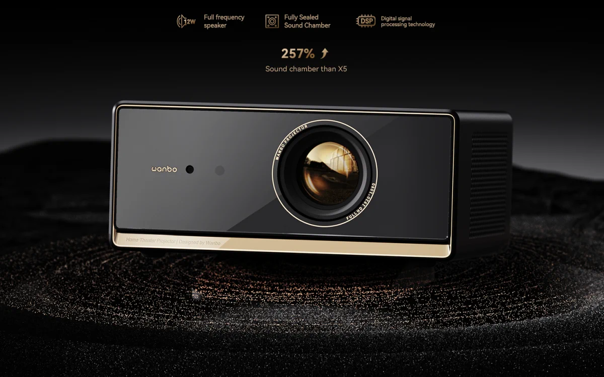 Wanbo X5 Pro New | Projector speakers 2x 5W