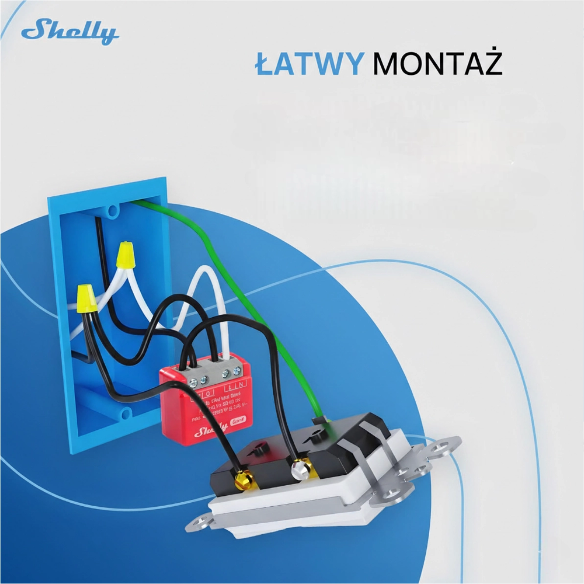 Technologia Shelly 1PM Gen4 z Matter i Zigbee