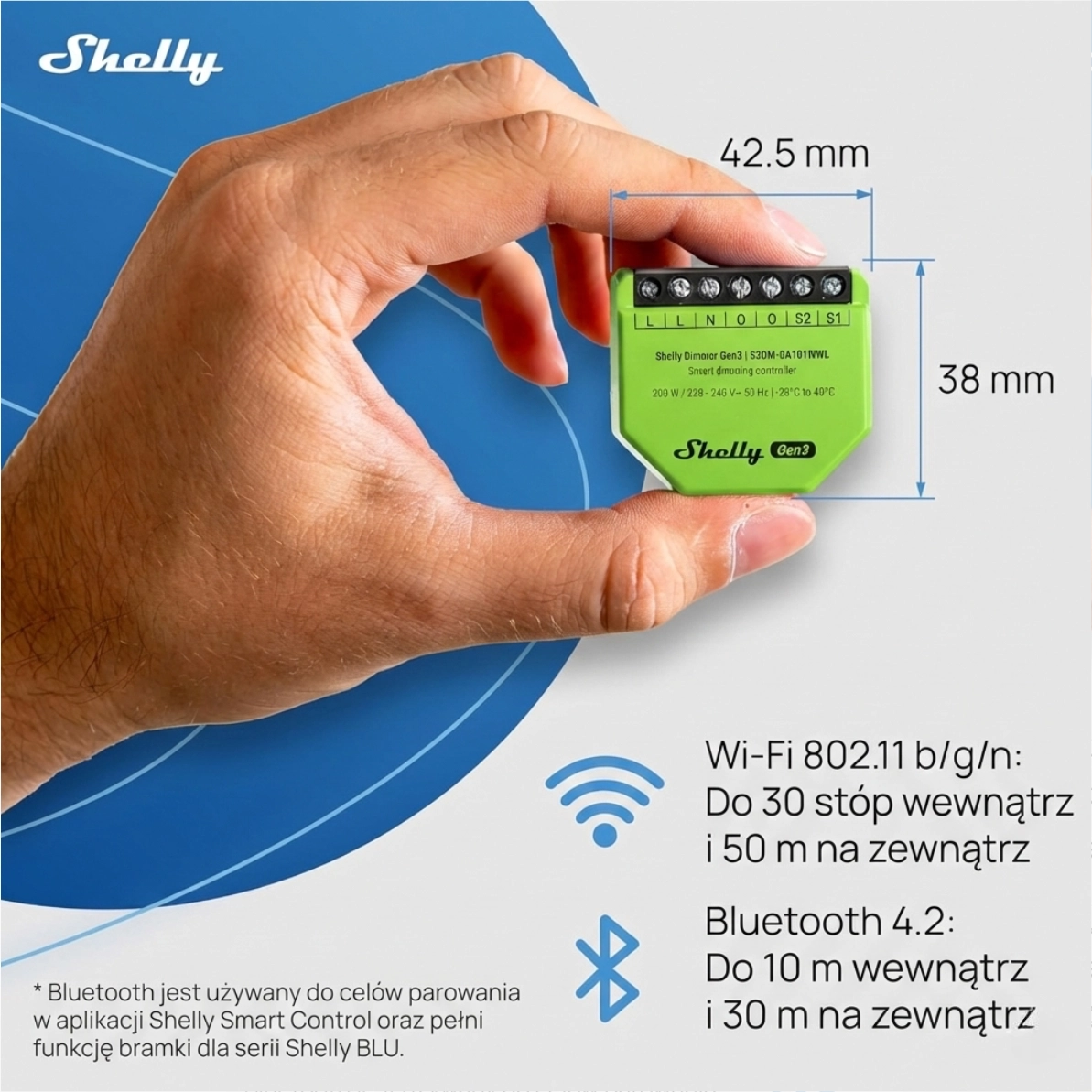 Monitorowanie zużycia energii w aplikacji Shelly