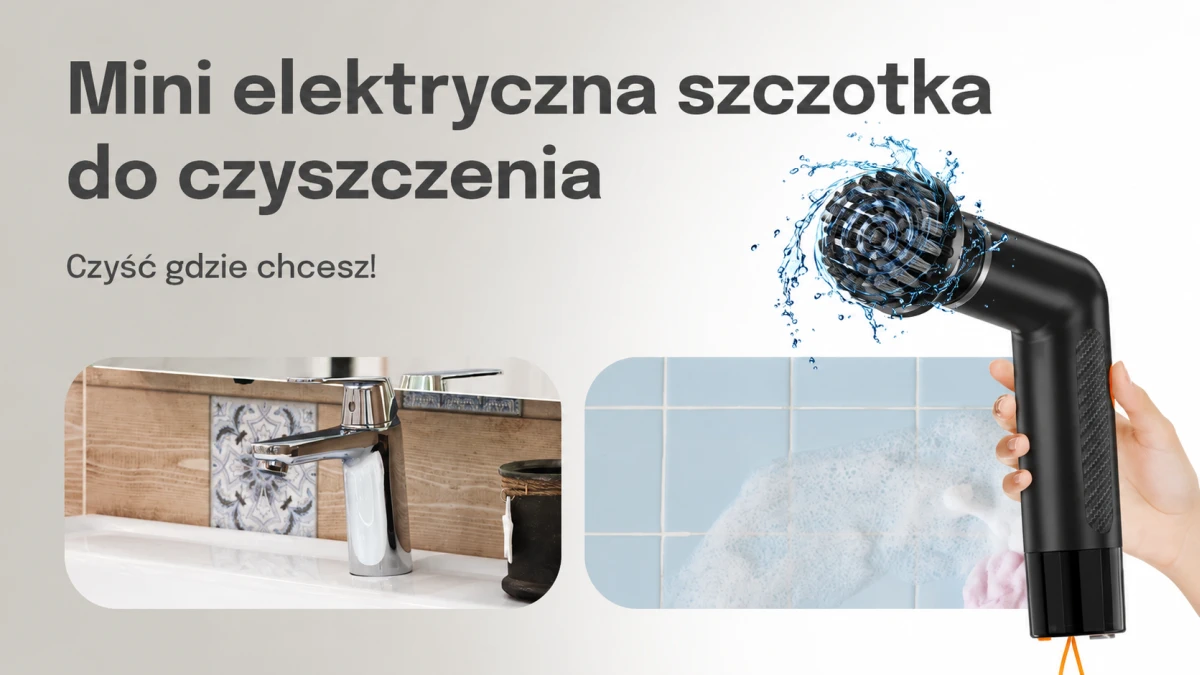 Extralink szczotka do czyszczenia powierzchni w łazience