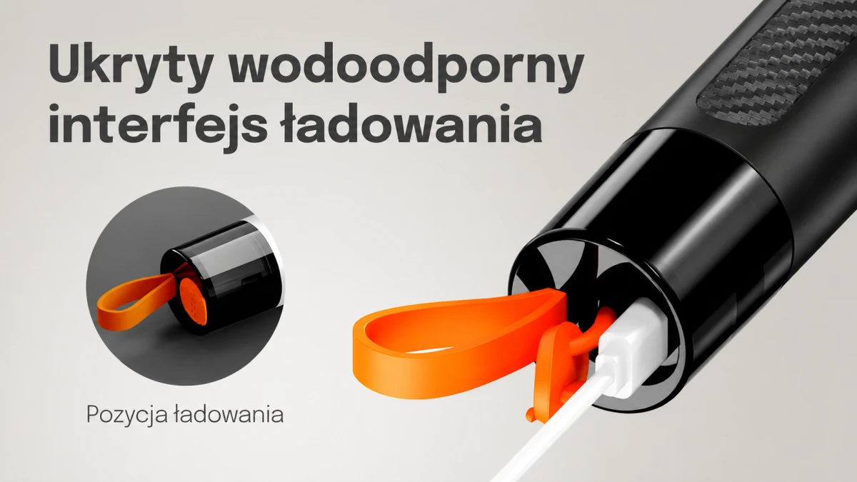 Akumulatorowa szczotka Extralink przeznaczona do czyszczenia mokrych powierzchni