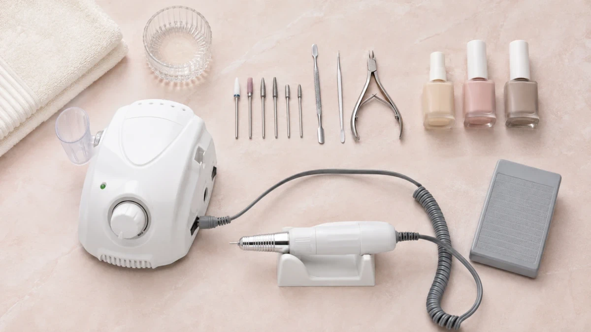 Fresadora para unhas Extralink com pedal