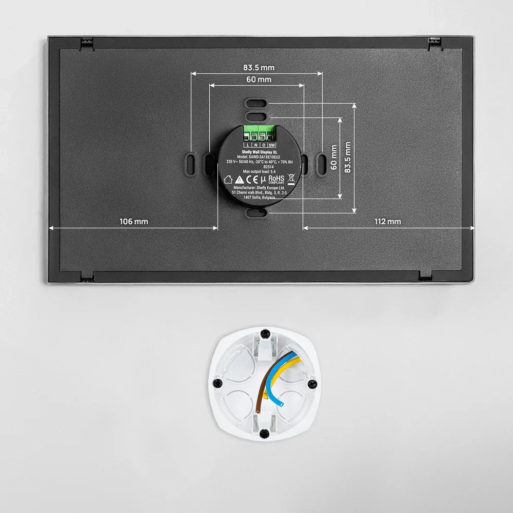 Integracja Shelly Wall Display XL z Home Assistant i MQTT