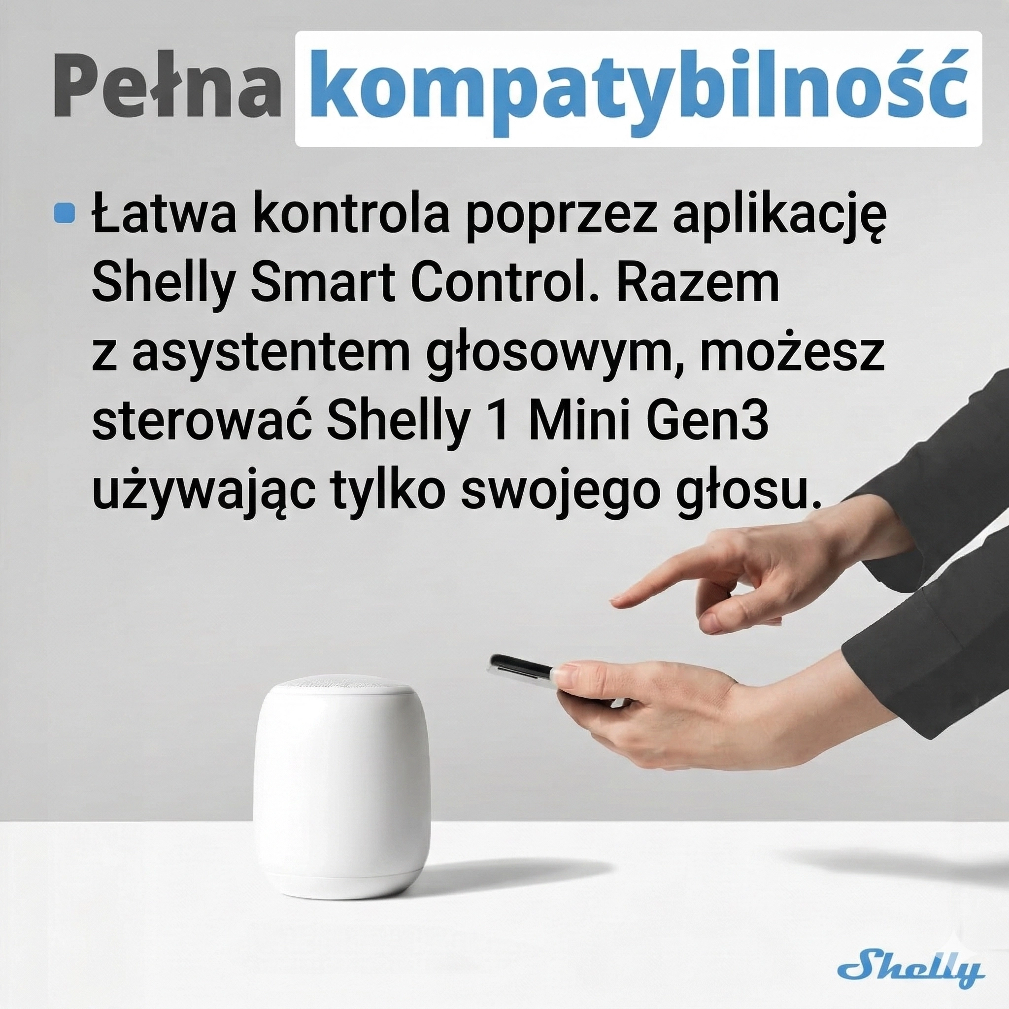 Zastosowanie Shelly 1 Mini Gen3 jako sterownik bramy