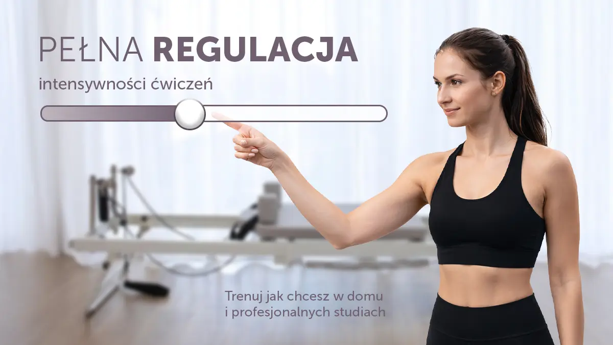 Ajuste del reformer Pilates durante el entrenamiento
