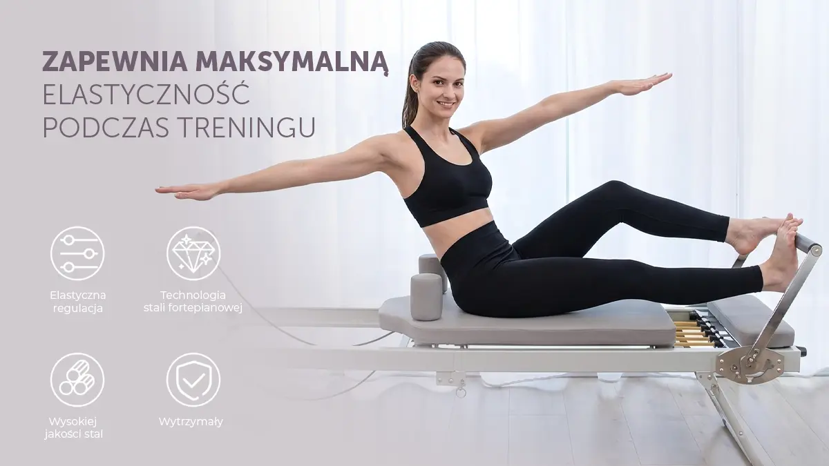 Reformer Pilates para uso dom&eacute;stico y en estudio