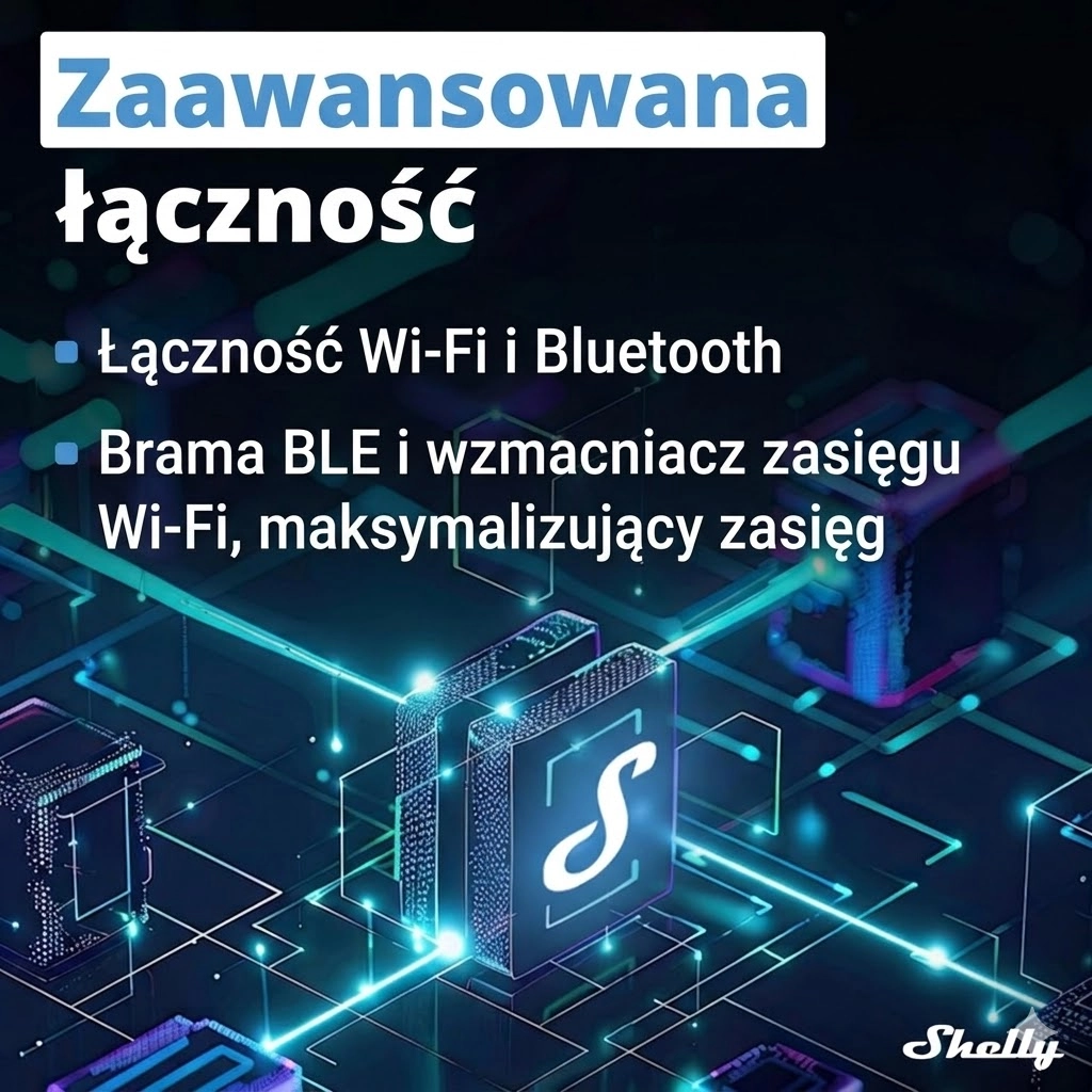 Moduł w tle z grafiką przedstawiającą obwody elektroniczne