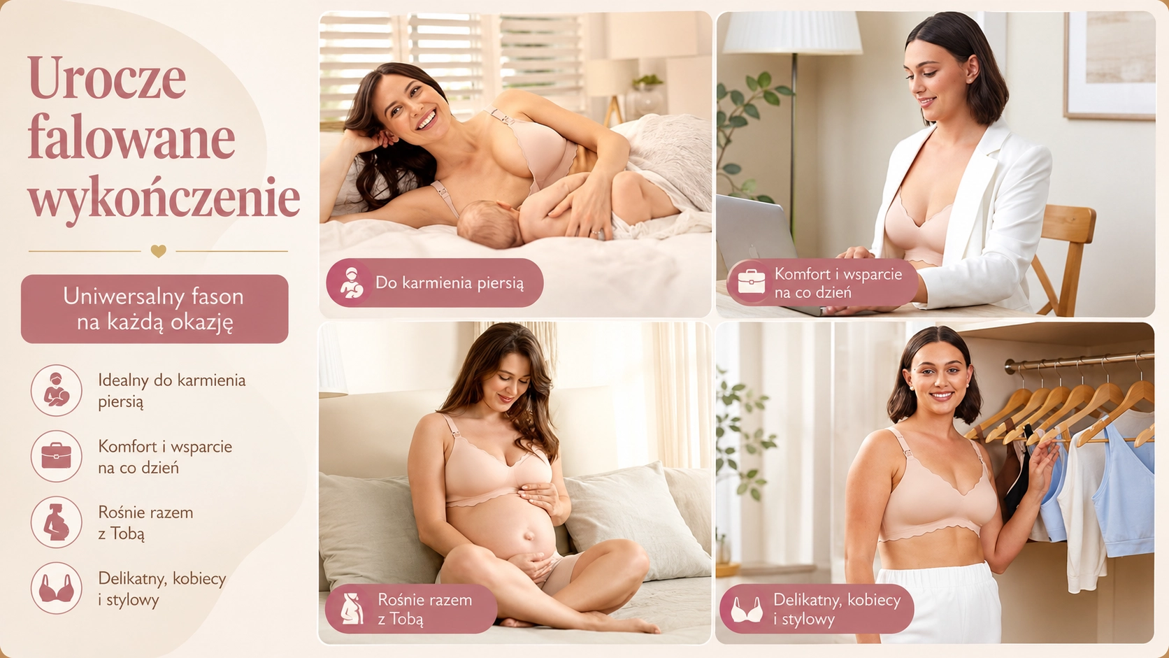 Zastosowanie biustonosza Momcozy jako Nursing Bra i wsparcie dla laktatora