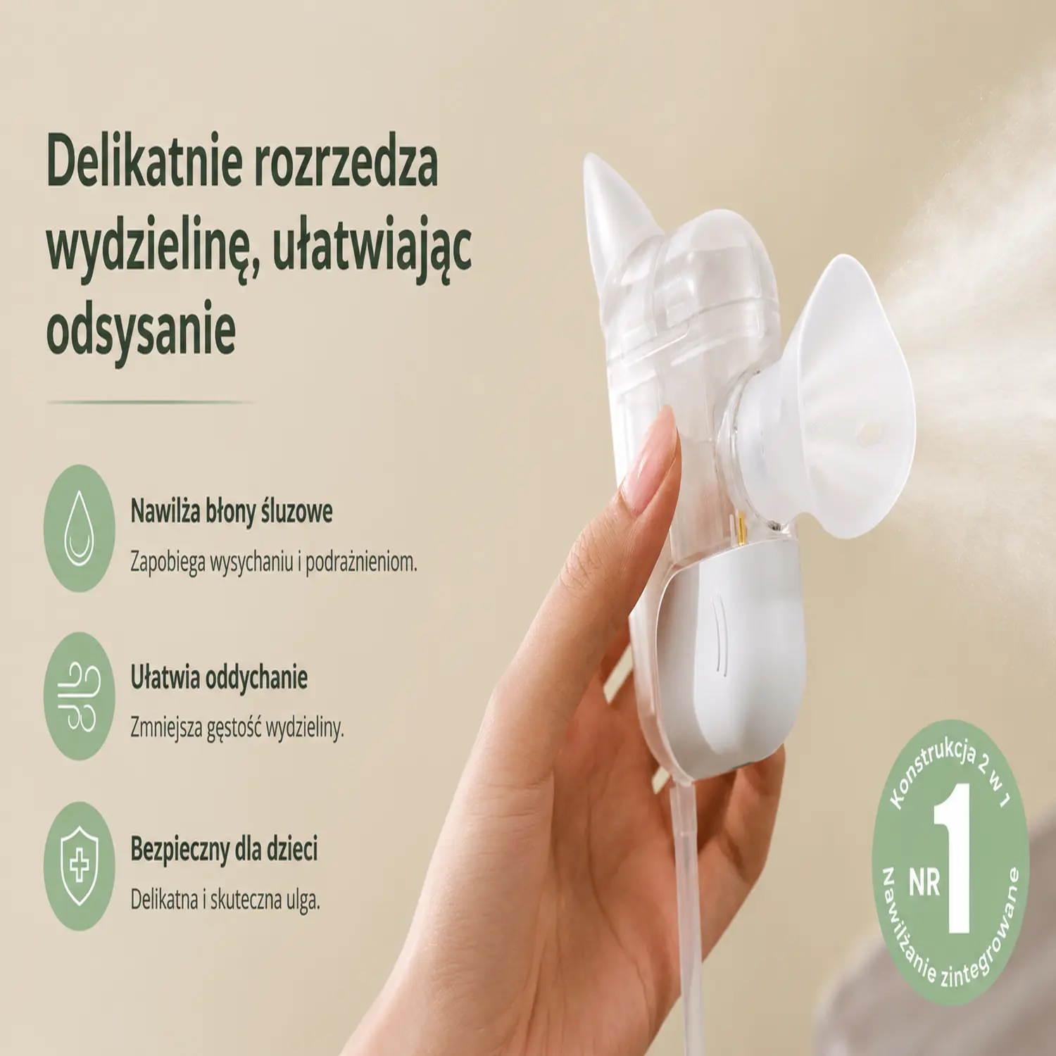 Abmessungen und technische Zeichnung des elektrischen Momcozy BreezyClear Pro™-Nasensaugers