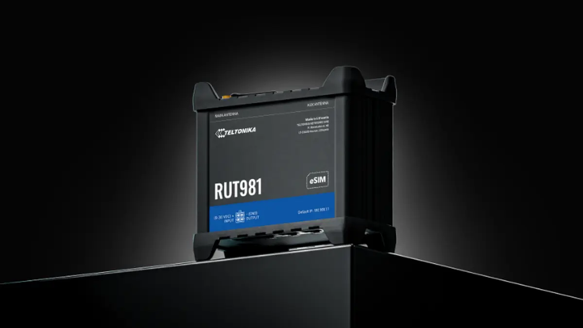 Teltonika RUT981 router Dual SIM a eSIM s funkcí WAN Failover