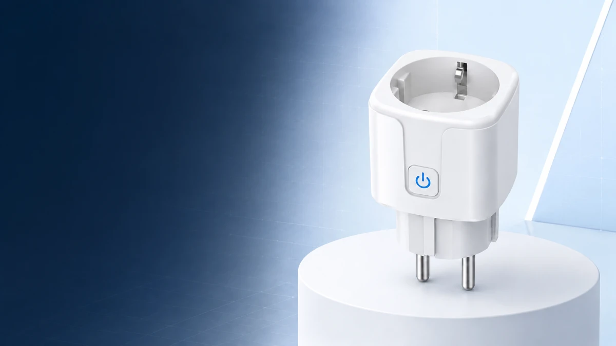 Control por voz del enchufe inteligente Extralink.