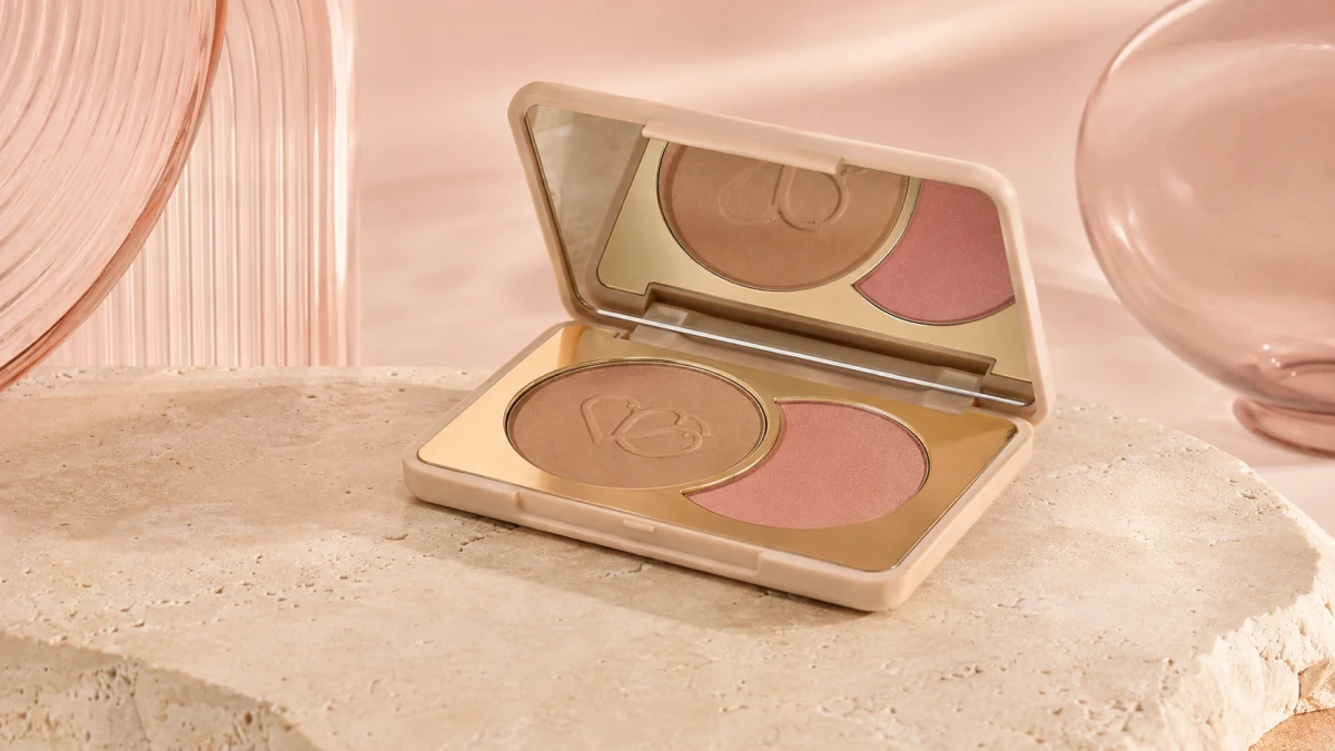 Embalagem compacta Lovro Bronze & Blush Set