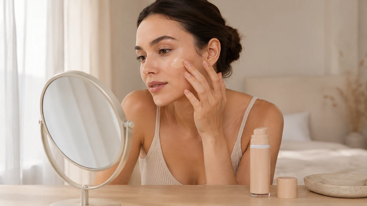 LOVRO Bubble Foundation 01 Ivory base de fórmula iluminadora