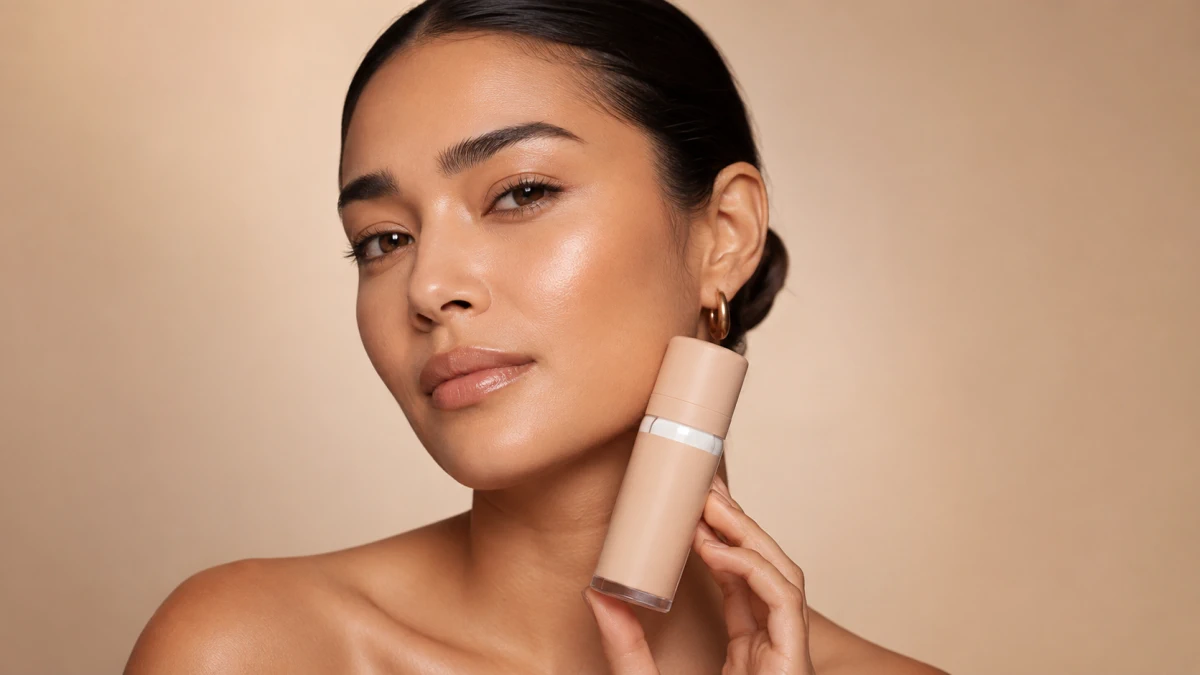 Acabado radiante de la base LOVRO Bubble Foundation 01 Ivory