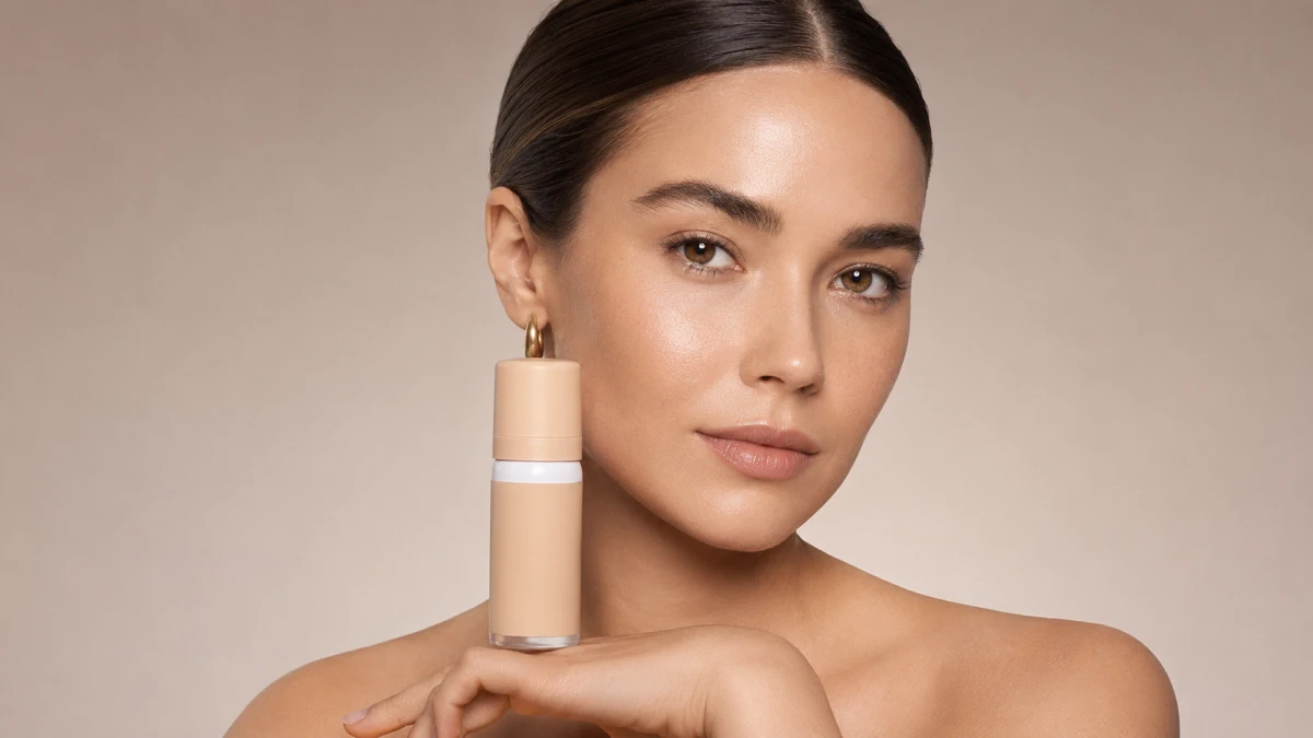 Acabado radiante de la base LOVRO Bubble Foundation 02 Vanilla