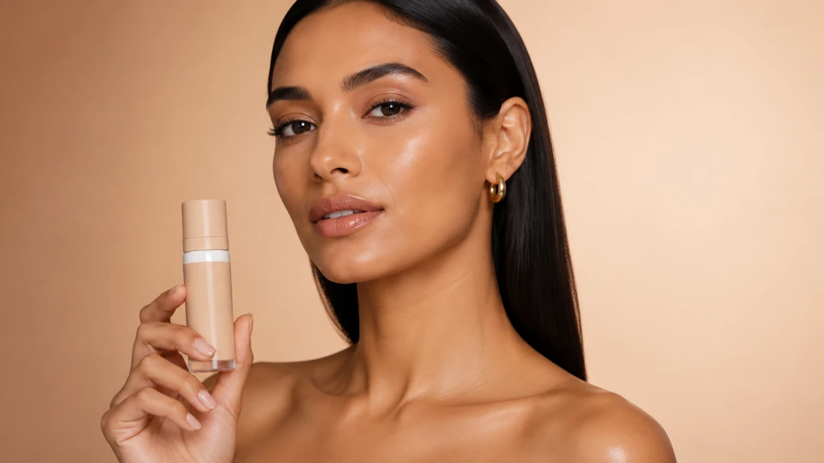 Promienne wykończenie podkładu LOVRO Bubble Foundation