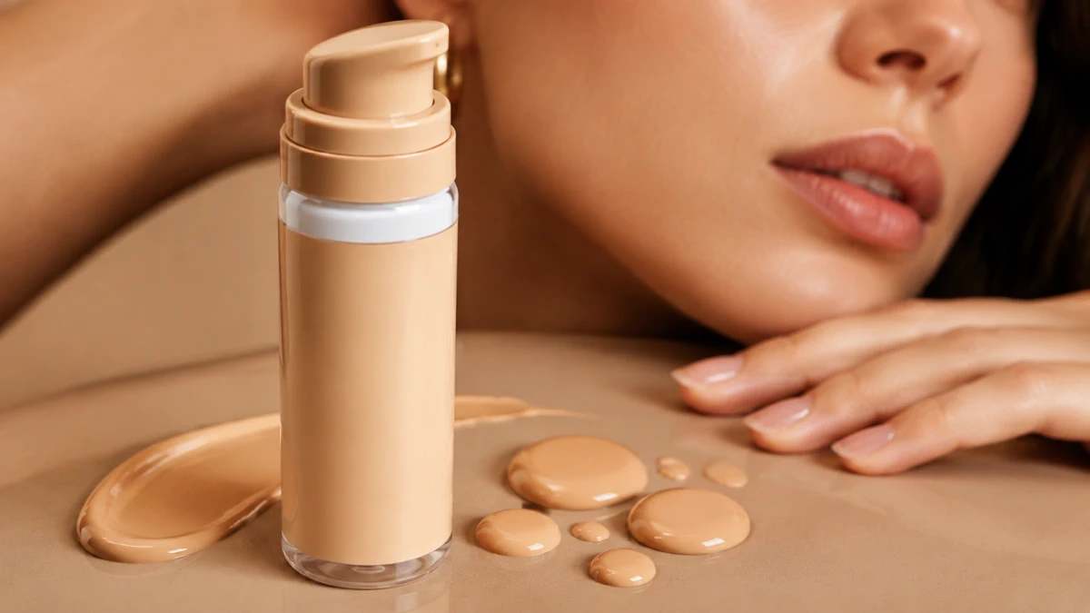 Lekka konsystencja podkładu LOVRO Bubble Foundation