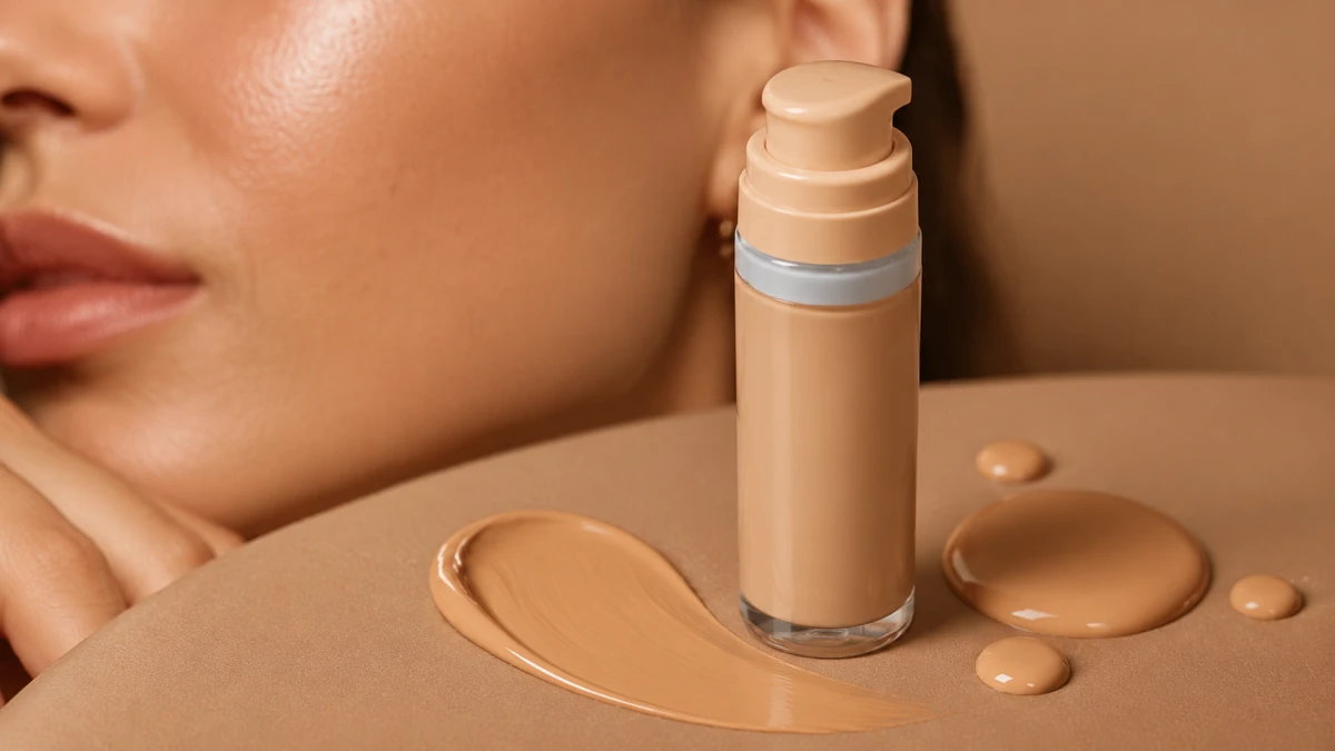 Efecto natural de la base LOVRO Bubble Foundation sobre la piel