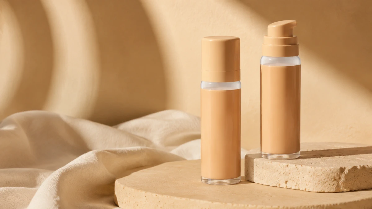 Aplicación de la base LOVRO Bubble Foundation en el rostro