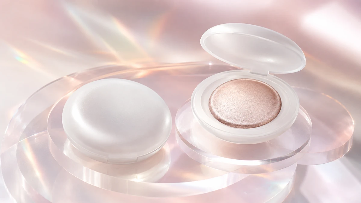 Embalagem do iluminador LOVRO Bloomlight Freeze-Dried Highlighter
