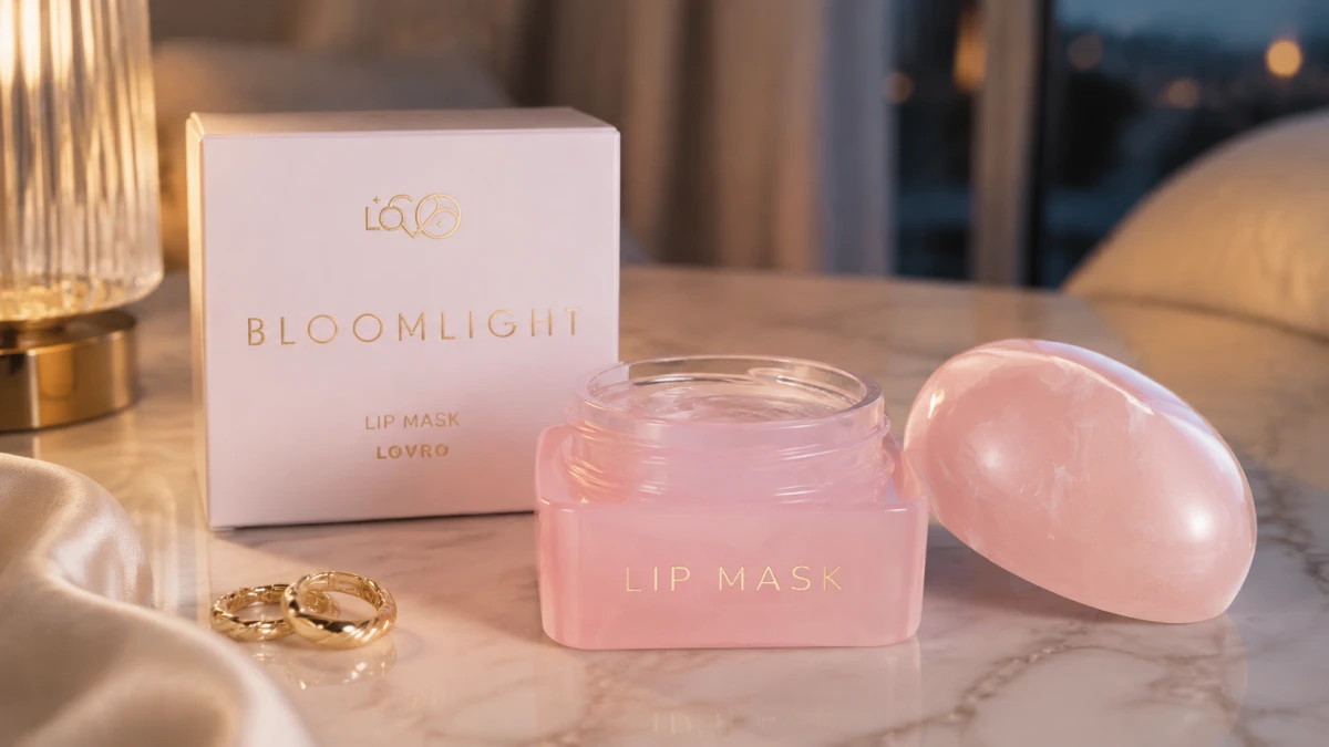 M&aacute;scara labial em gel da cole&ccedil;&atilde;o Bloomlight.