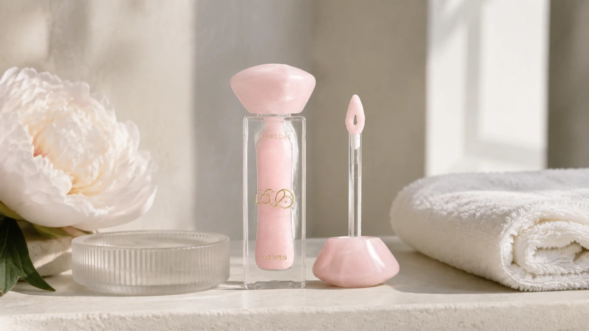 Ювелирная упаковка LOVRO Bloomlight Lipgloss 02 Quartz Kiss