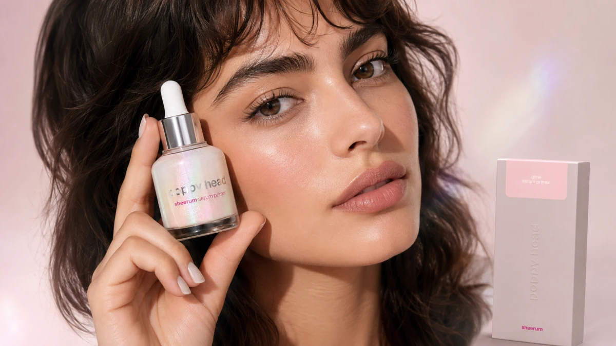 Активные ингредиенты сыворотки Poppy Head Sheerum Glow Serum Primer