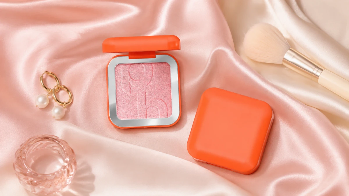Нанесение POPPY HEAD Bouncelight Creamy Highlighting Blush 02 Bluff
