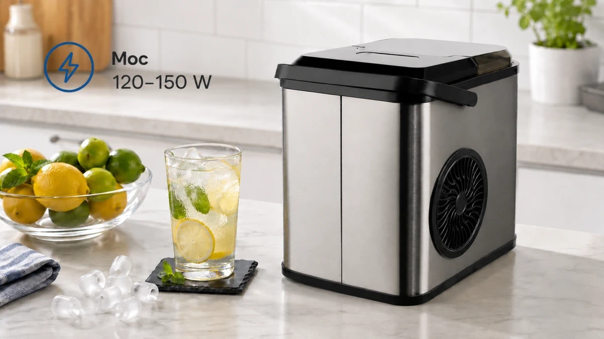 Kostkarka do lodu Extralink Home o mocy znamionowej 120–150 W.