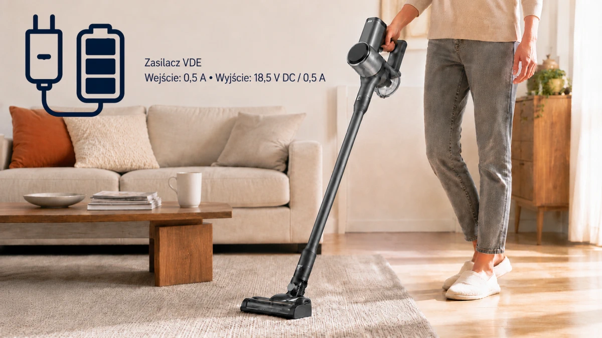 Kabelloser 2-in-1-Stielstaubsauger Extralink Home R-706.