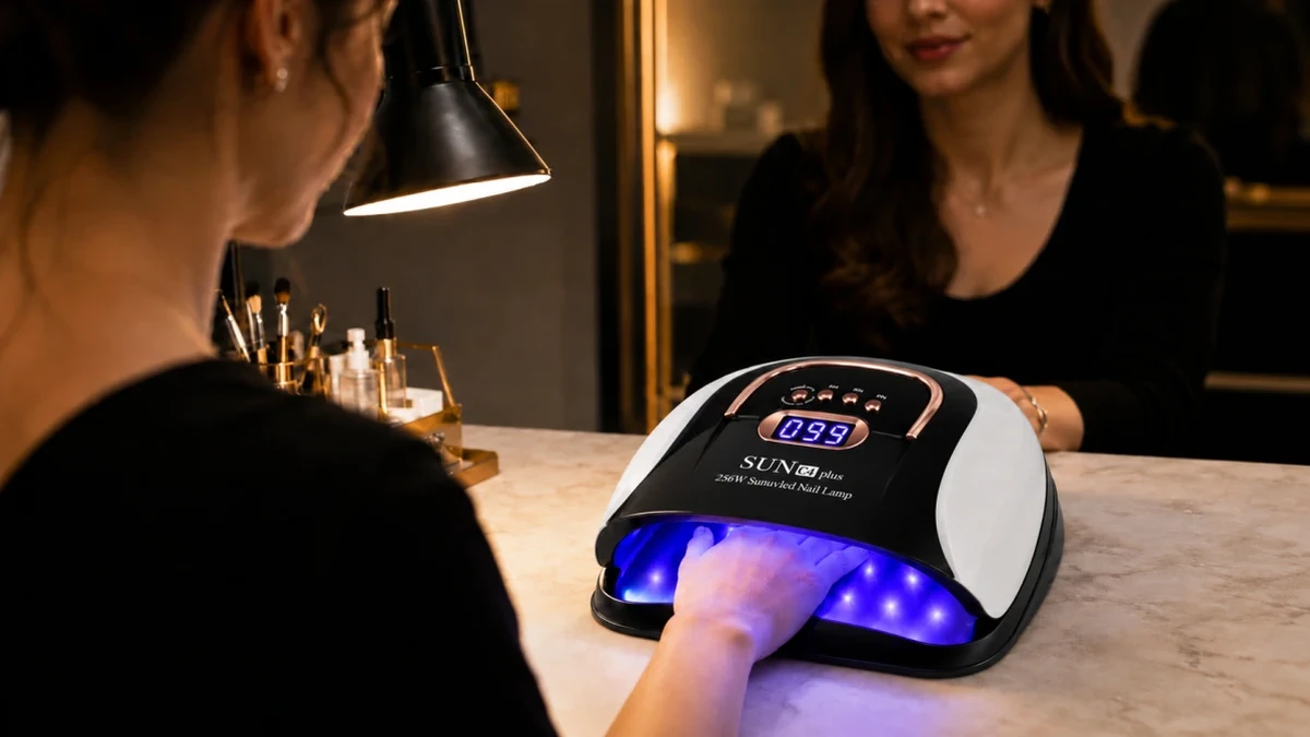 LED UV лампа для ногтей мощностью 256 Вт