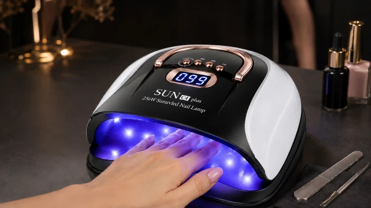 Компактная конструкция LED UV лампы для маникюра