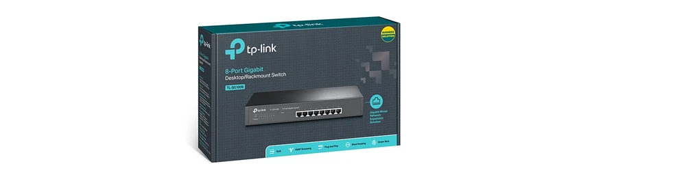 switch rack de alta velocidade gigabit empresarial