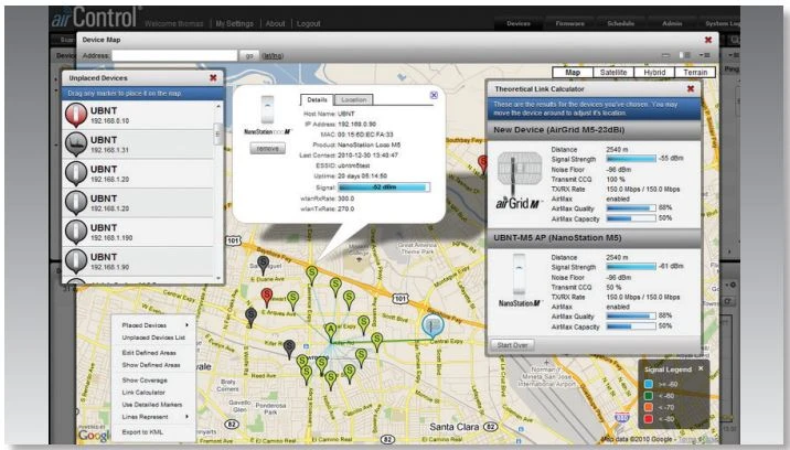 foguete aircontrol ubiquiti m3 25dbm