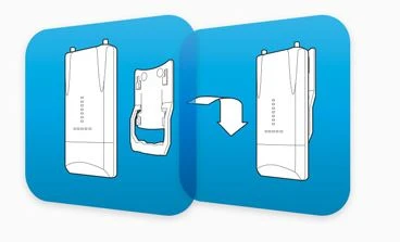 antenna parabolica a razzo a settore